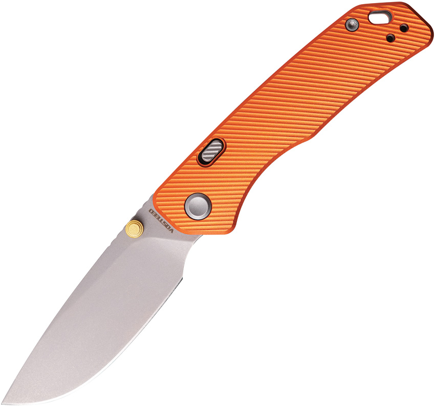 Vosteed Marten Top Linerlock Pocket Knife Orange - VOSA1604