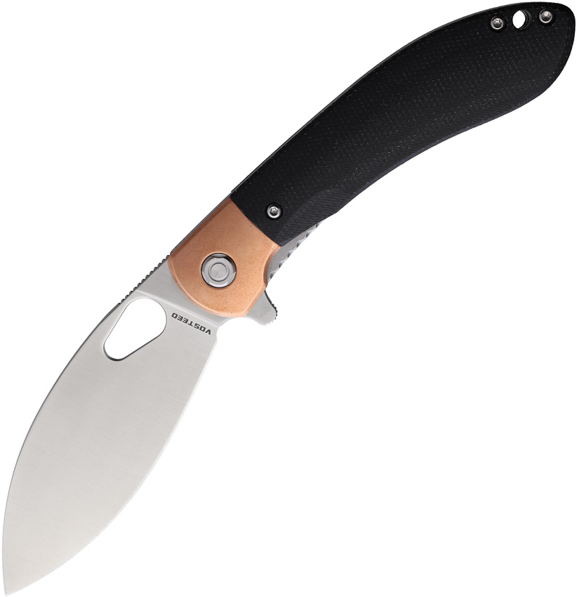 Vosteed Nightshade Linerlock Pocket Knife Black - VOSNSK001