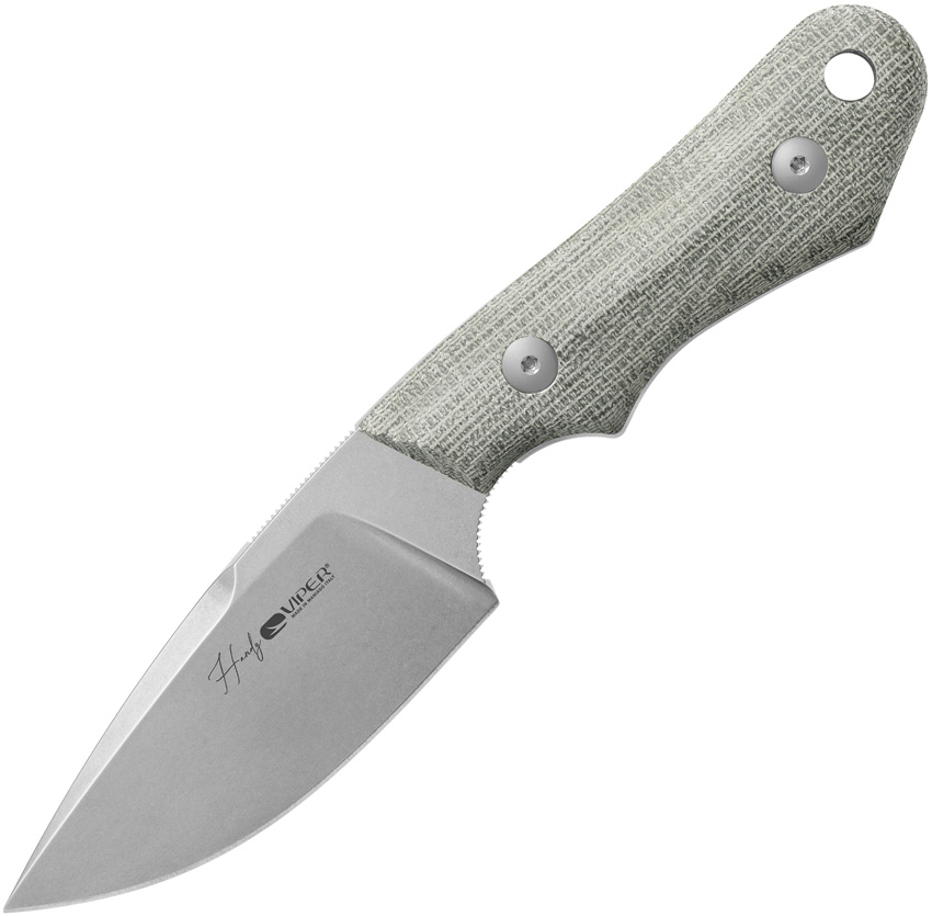 Viper Handy Fixed Blade Knife Green - VT4040CG