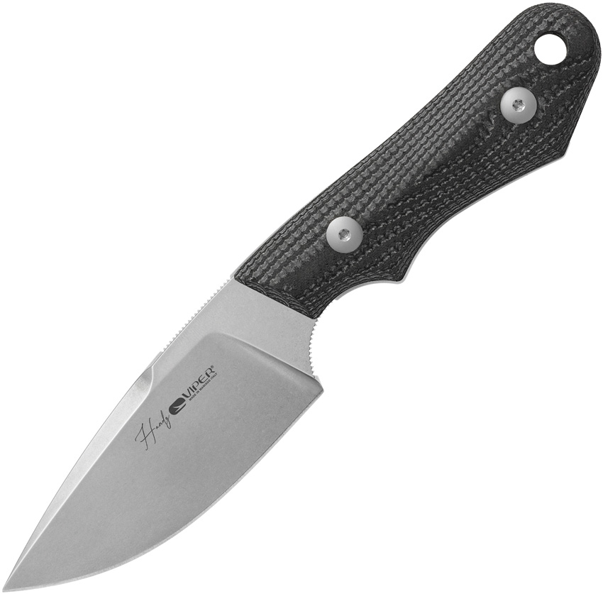Viper Handy Fixed Blade Knife Black - VT4040GG