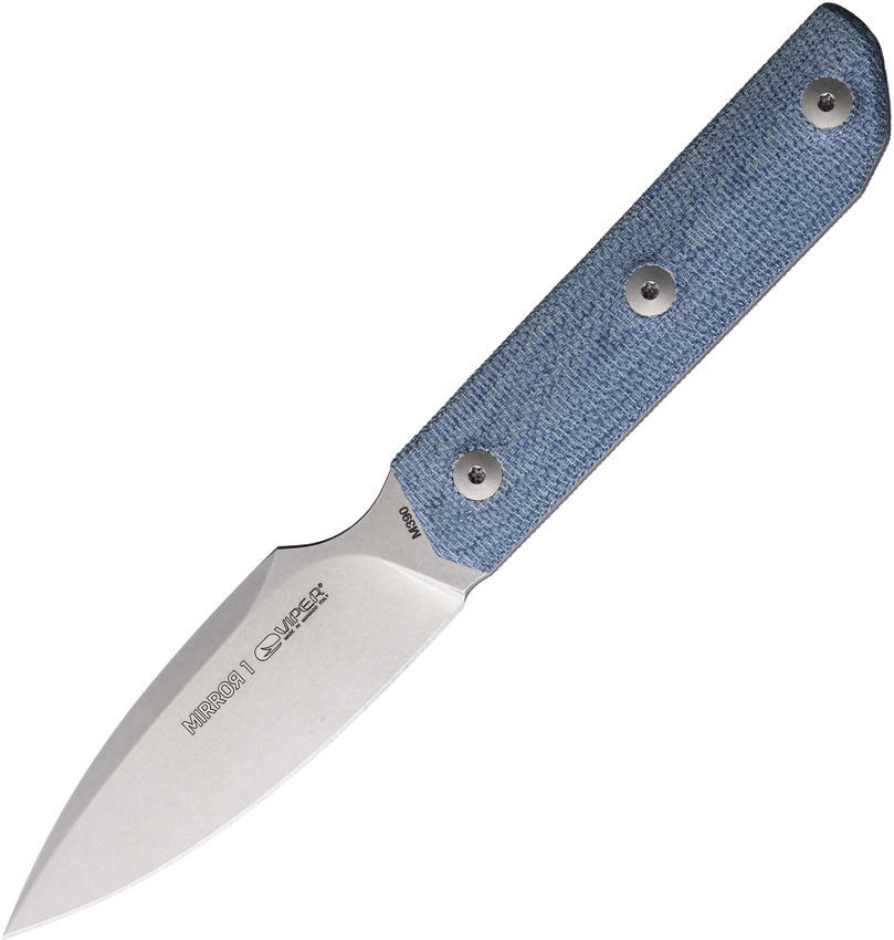 Viper Mirror1 Fixed Blade Knife Denim - VT4060CD