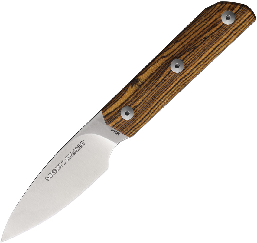 Viper Mirror2 Fixed Blade Knife Bocote - VT4062BC