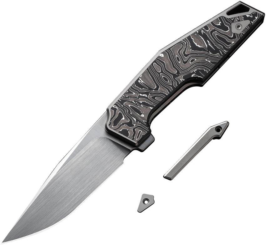 We Knife Co Ltd OAO One and Only Framelock Pocket Knife - WE230011