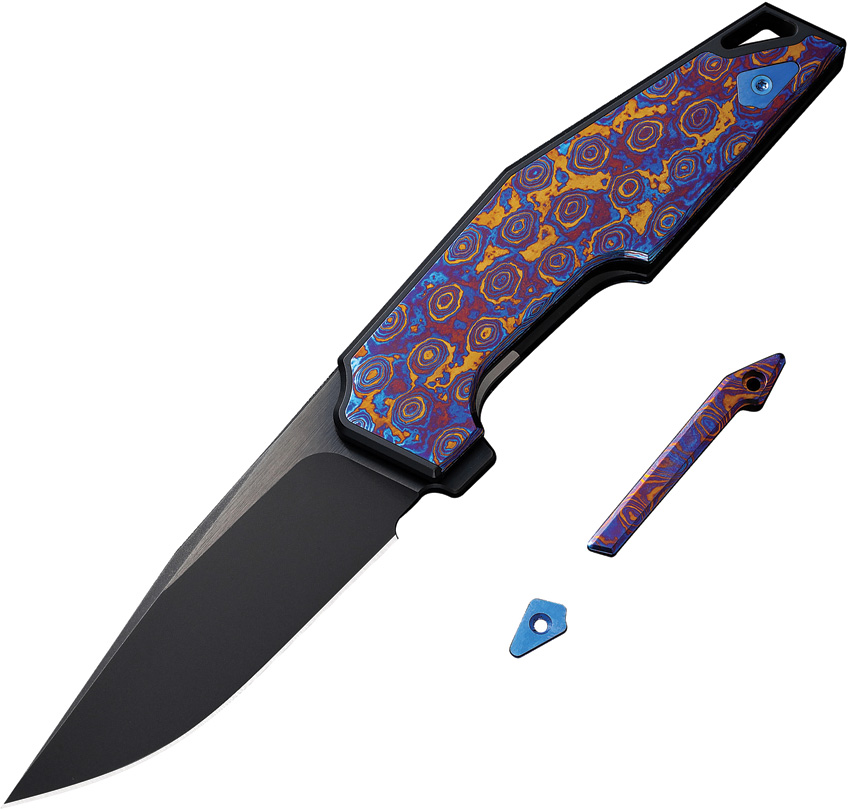 We Knife Co Ltd OAO One and Only Framelock Pocket Knife - WE230014