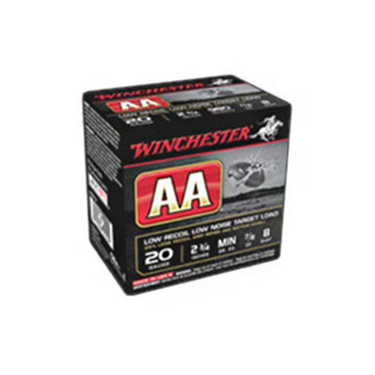 Winchester AA Featherlite 20 GA 2-3/4" 7/8 oz. #8 Shotshell Ammo (25)