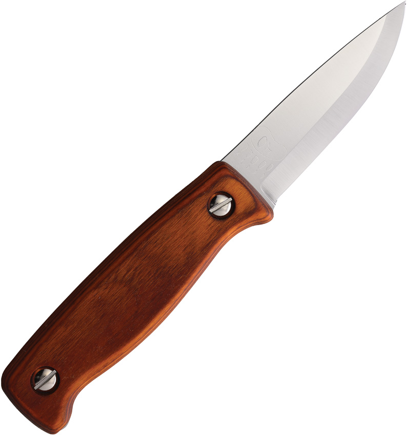 Wood Jewel Pukari Fixed Blade Knife Stainless - WJ23PUKMK