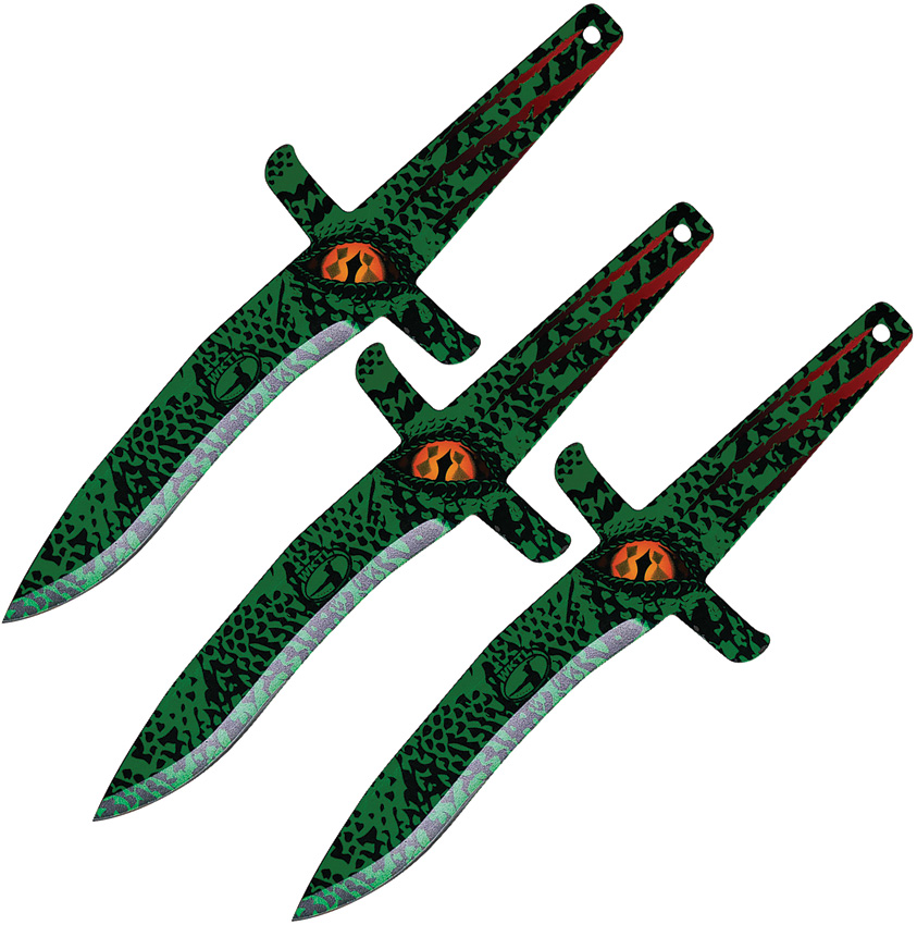 World Knife Throwing League Raptor Jurassic Claw Throwing Knives - WKTL158
