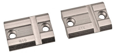 Weaver Mounts 48453 1-Piece Base For CVA, Traditions Top Mount Style Silver Finish