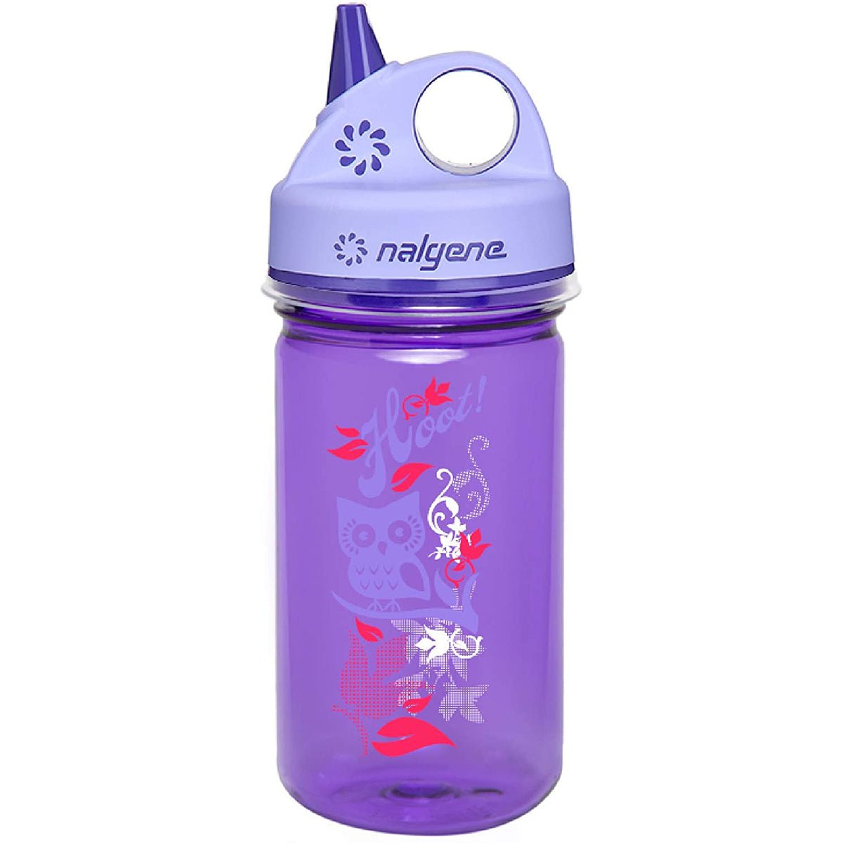 Nalgene Sustain 12 oz. Tritan Grip 'n Gulp Water Bottle - Hoot Purple/Purple
