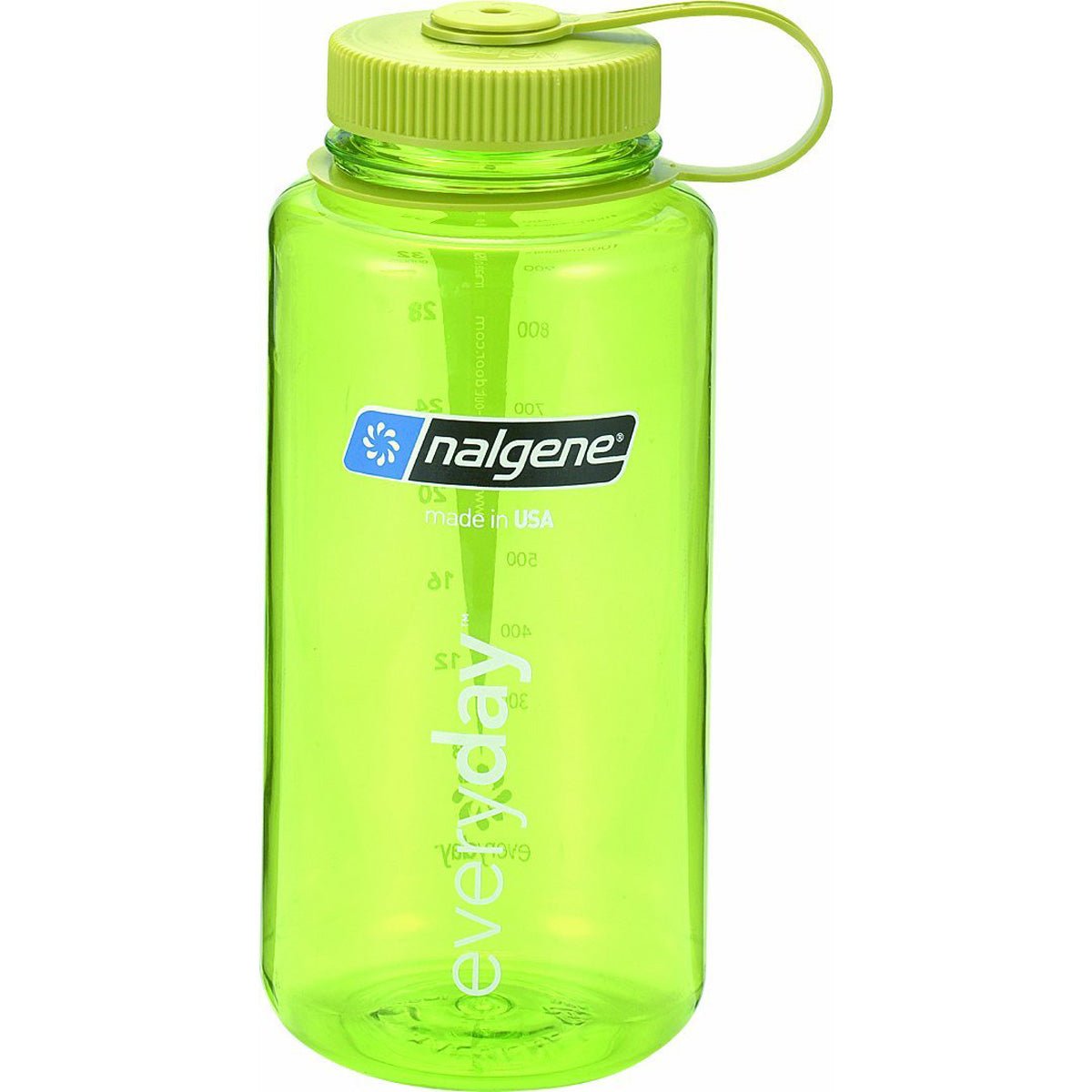 Nalgene Sustain 32 oz. Tritan Wide Mouth Water Bottle - Spring Green/Green