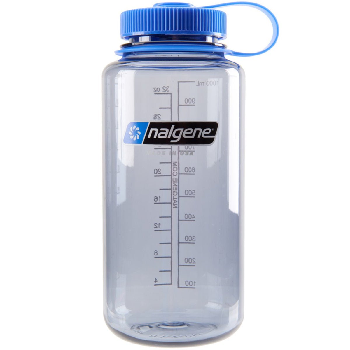 Nalgene Sustain 32 oz. Tritan Wide Mouth Water Bottle - Gray/Blue