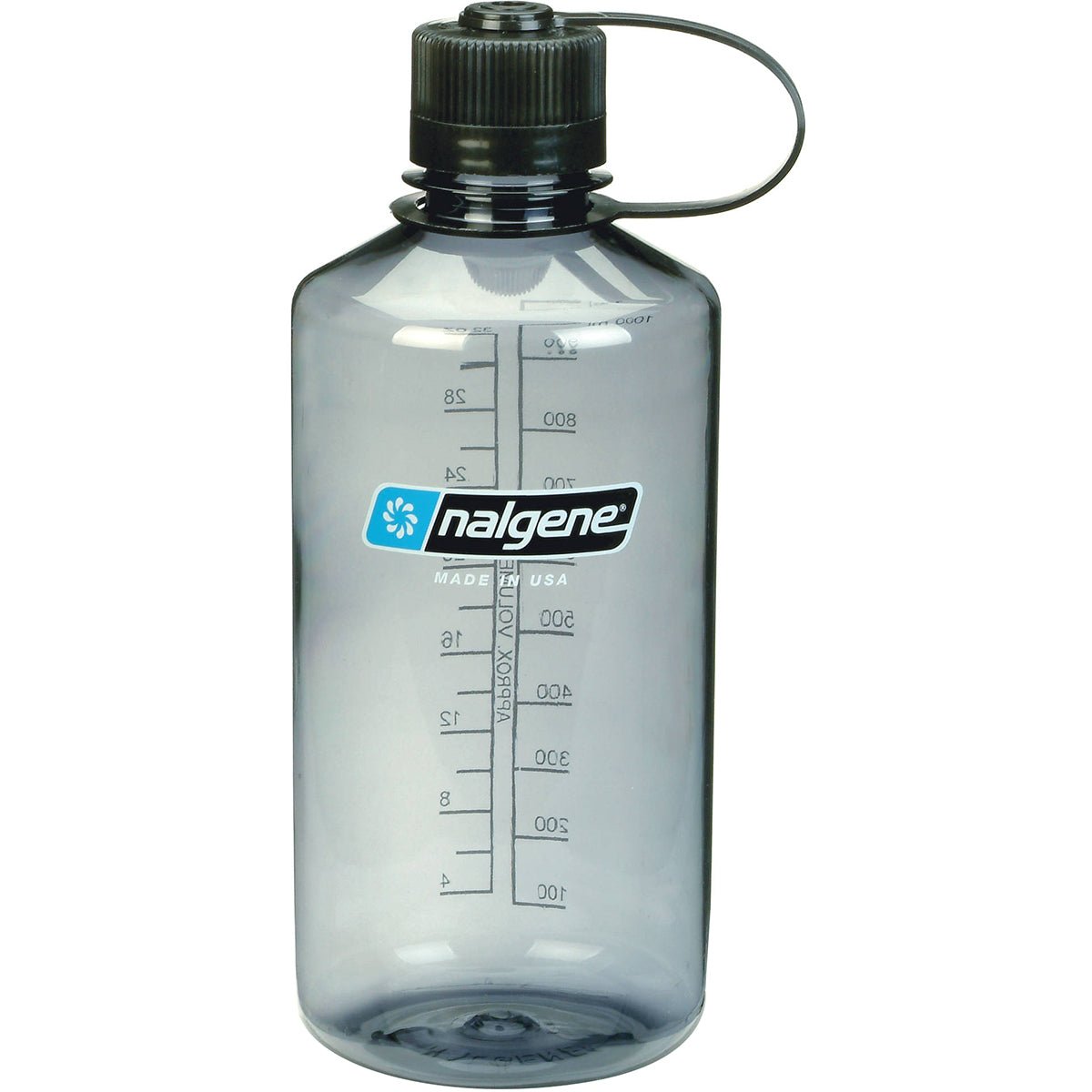 Nalgene Sustain 32 oz. Tritan Narrow Mouth Water Bottle - Gray