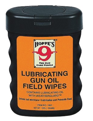 Hoppes Lubricating Gun Oil Field Wipes