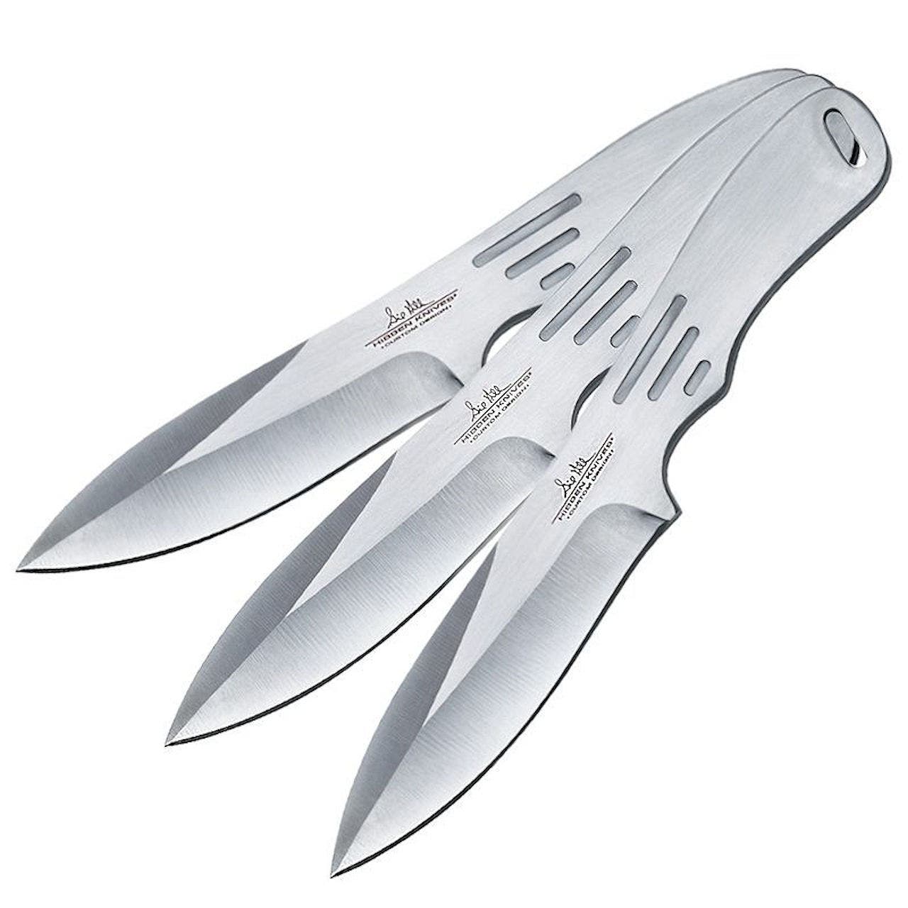 Hibben Knives Gen. 2 Large Triple Throwing Knife Set 8 5/8"