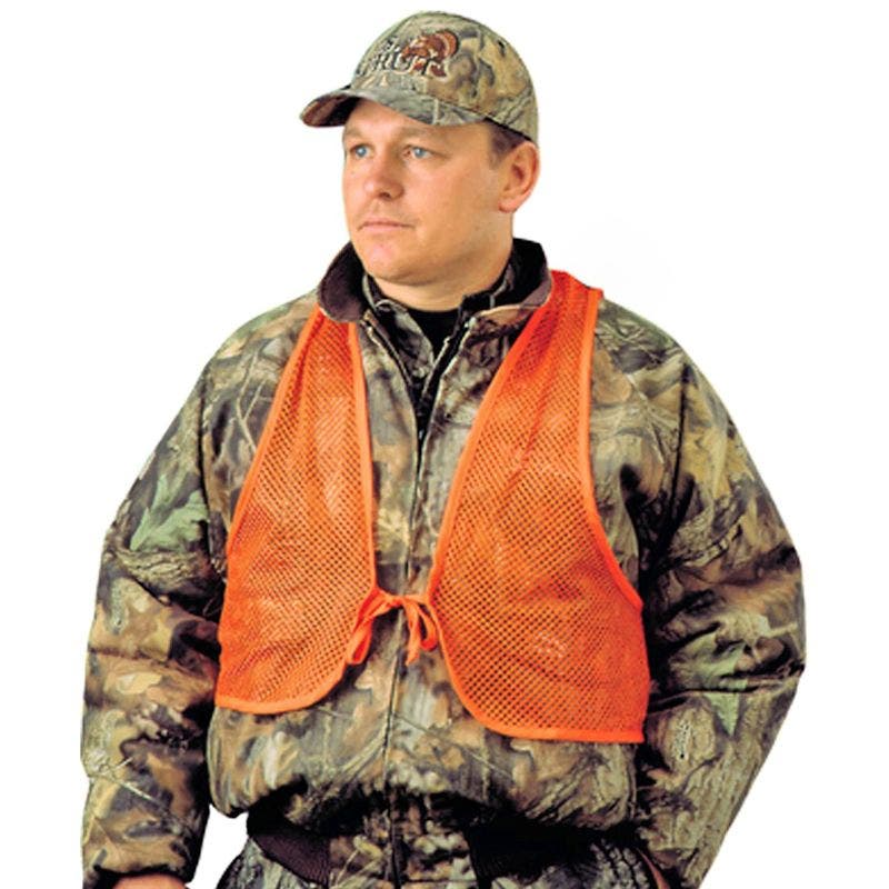 Hunter's Specialties Adult Mesh Safety Vest Safety Orange One Size