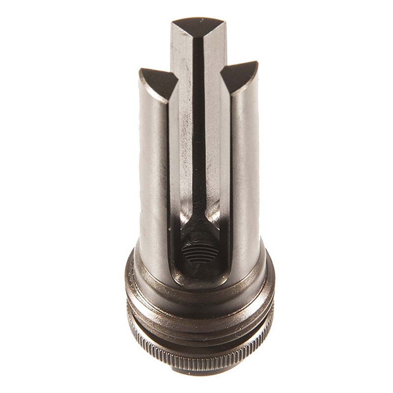 SilencerCo 7.62 ASR 3 Prong Flash Hider Supressor Mount Matte Black