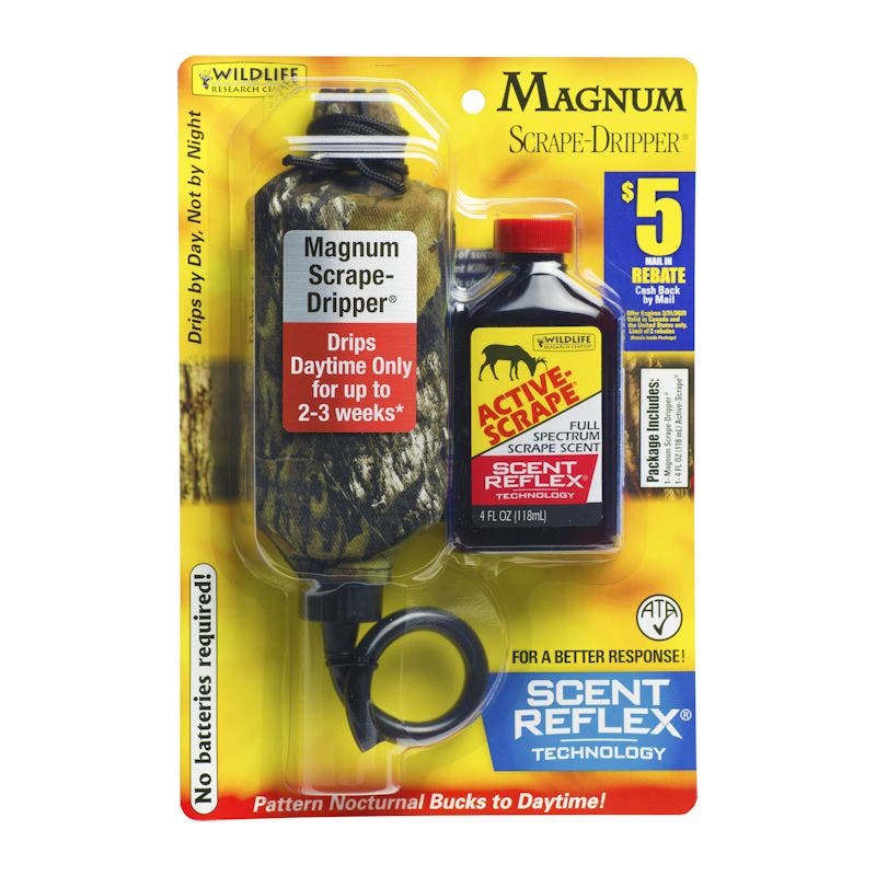 Wildlife Research Center Active-Scrape Magnum Scrape-Dripper Combo