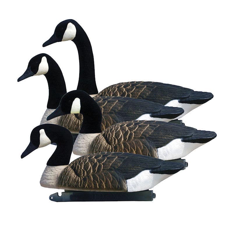 Higdon Full Size Canada Goose Floating Decoys 4 Pack