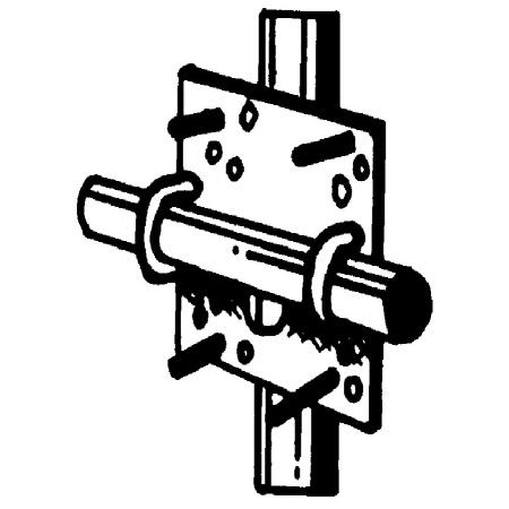 COMMSCOPE ASP617 Universal Crossover Clamp for 1 - 2.9 in (25.4 - 73.0 Mm) OD Round Members