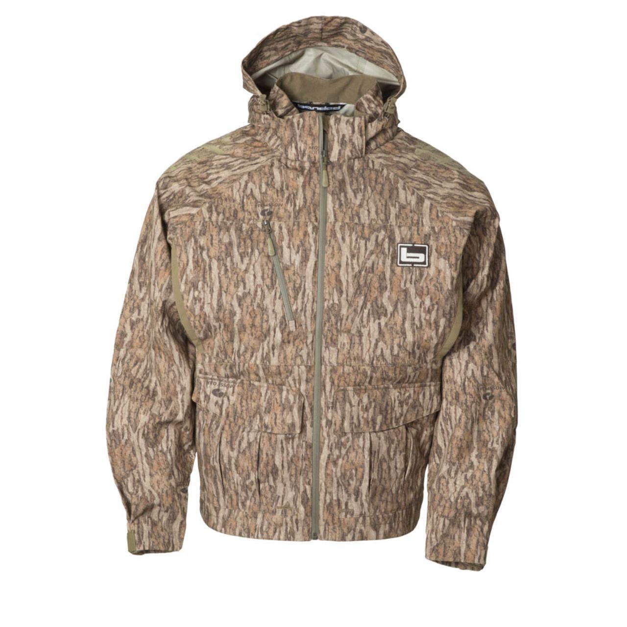 Banded Calefaction 3-N-1 Insulated Wader Camo Jacket-3XL-Mossy Oak Bottomland