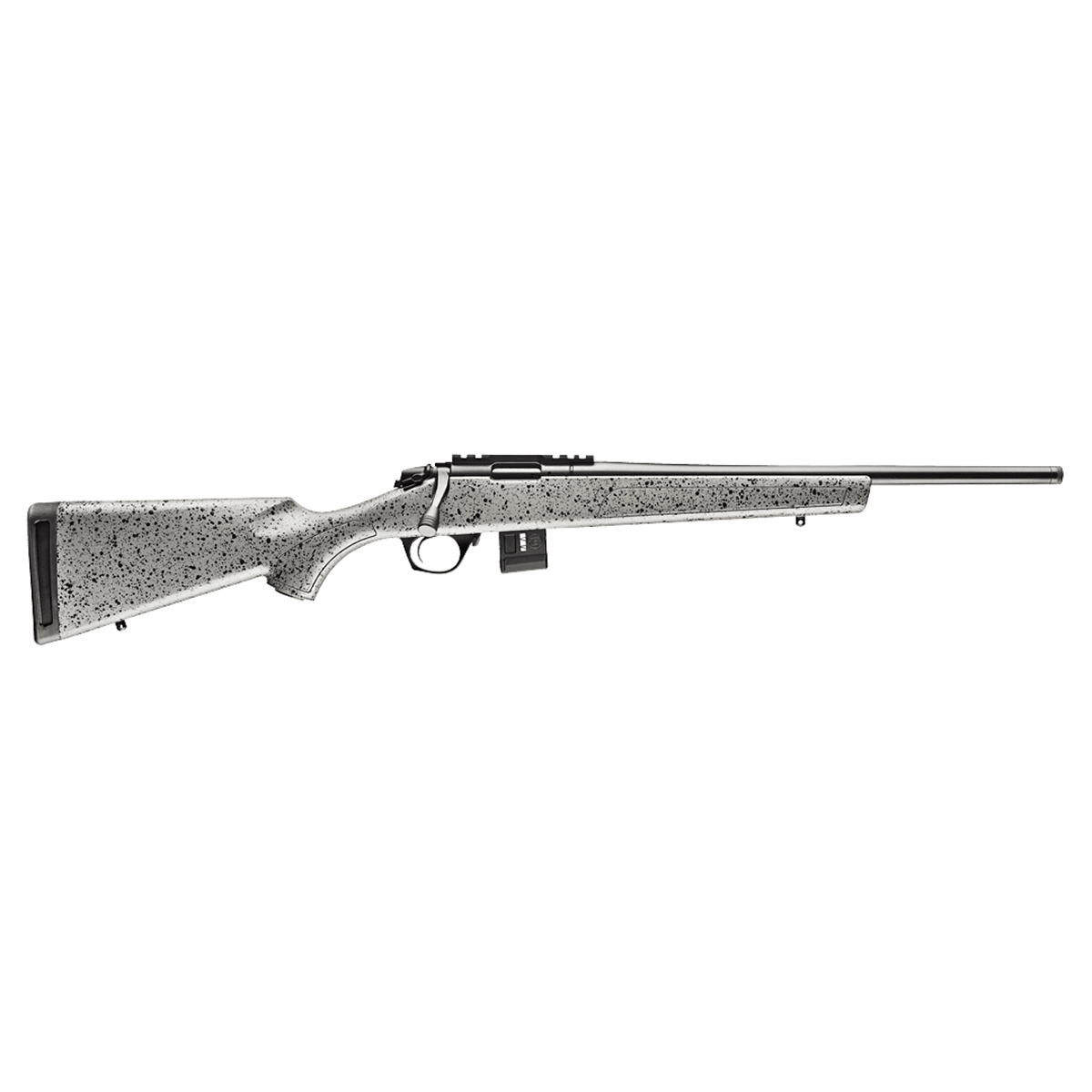 Bergara BMR Steel 22 LR Rifle 18" Tactical Grey/Black Specks