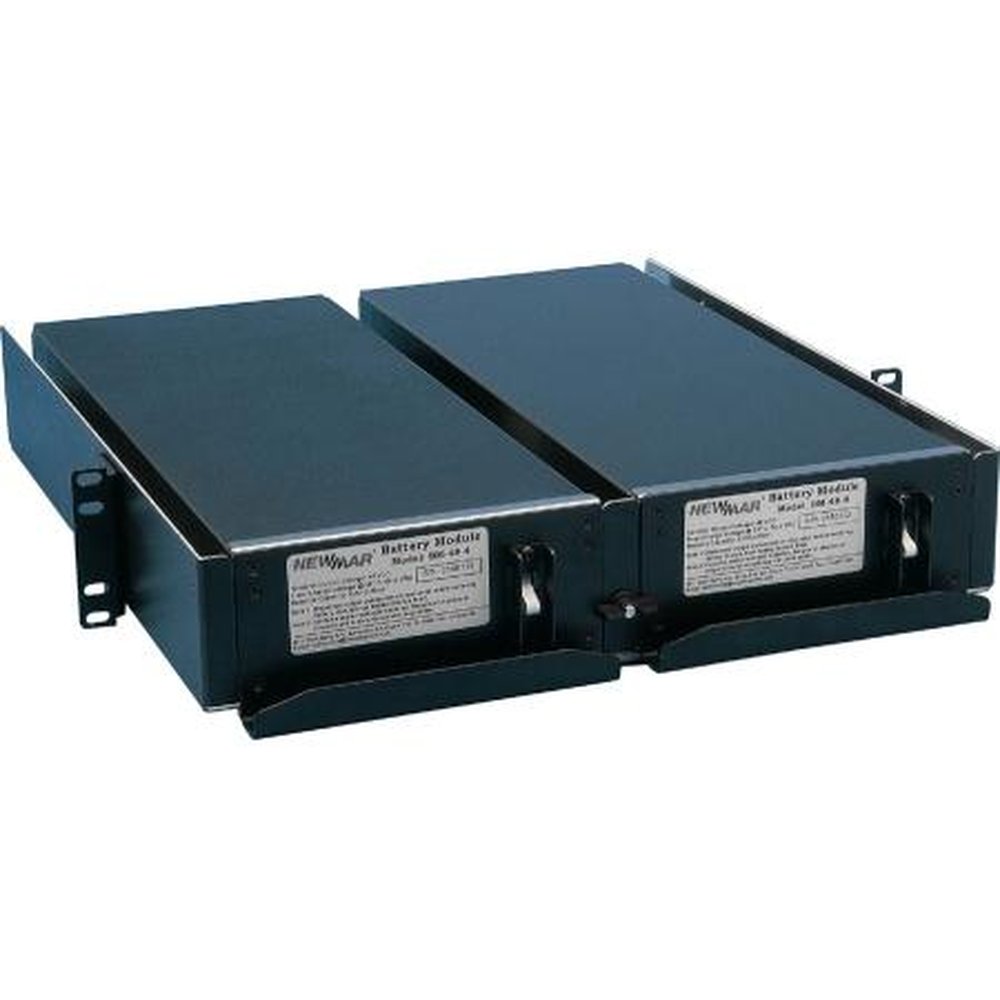 NEWMAR BM-48-4 Battery Module.48V/4Ah.with 15A Circuit Breaker Protection.Low Profile 2RU (3.5").Seperate Shelf Required for Rack Mounting (sku