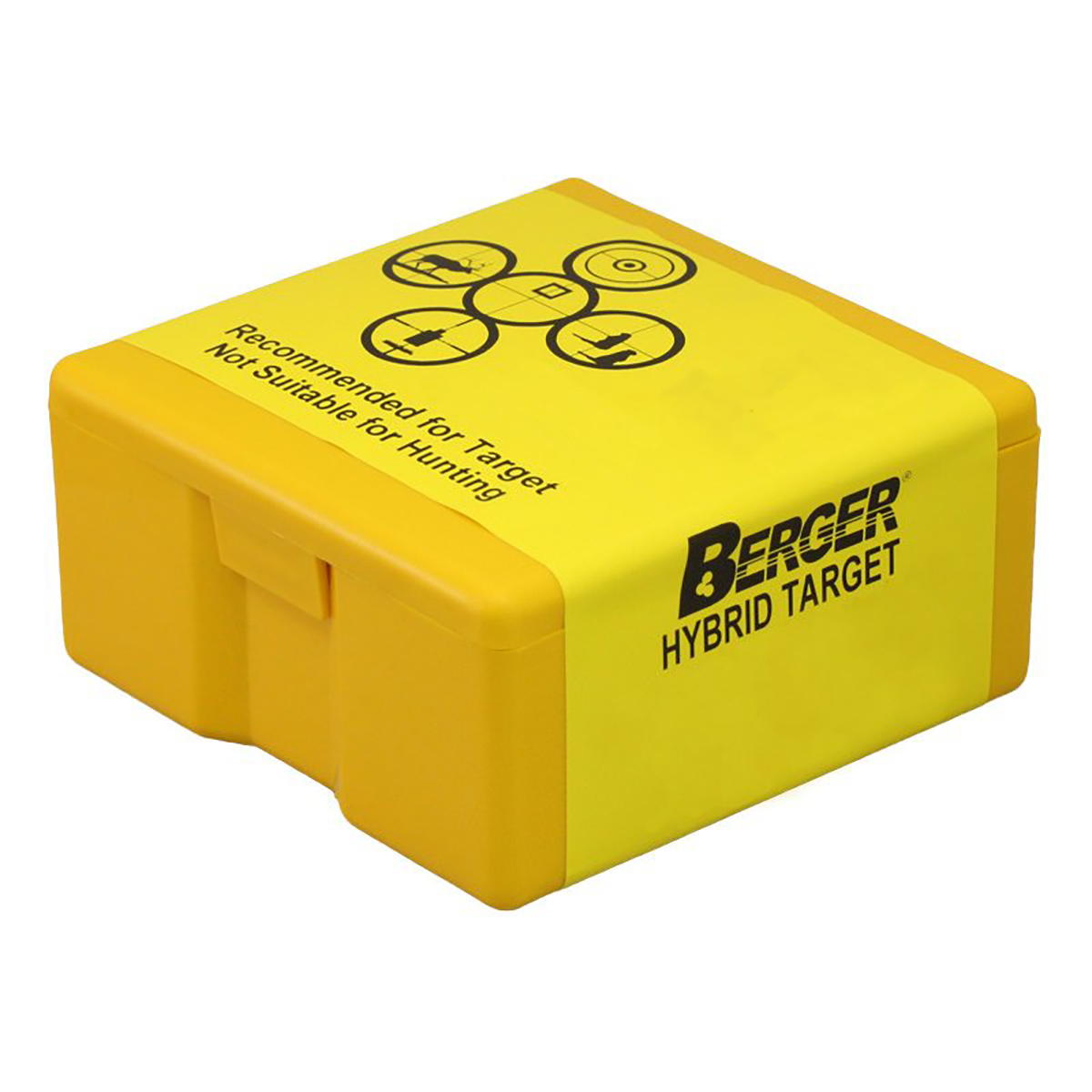Berger Target Bullet 30 Cal 168 Gr Hybrid Target 100/Box