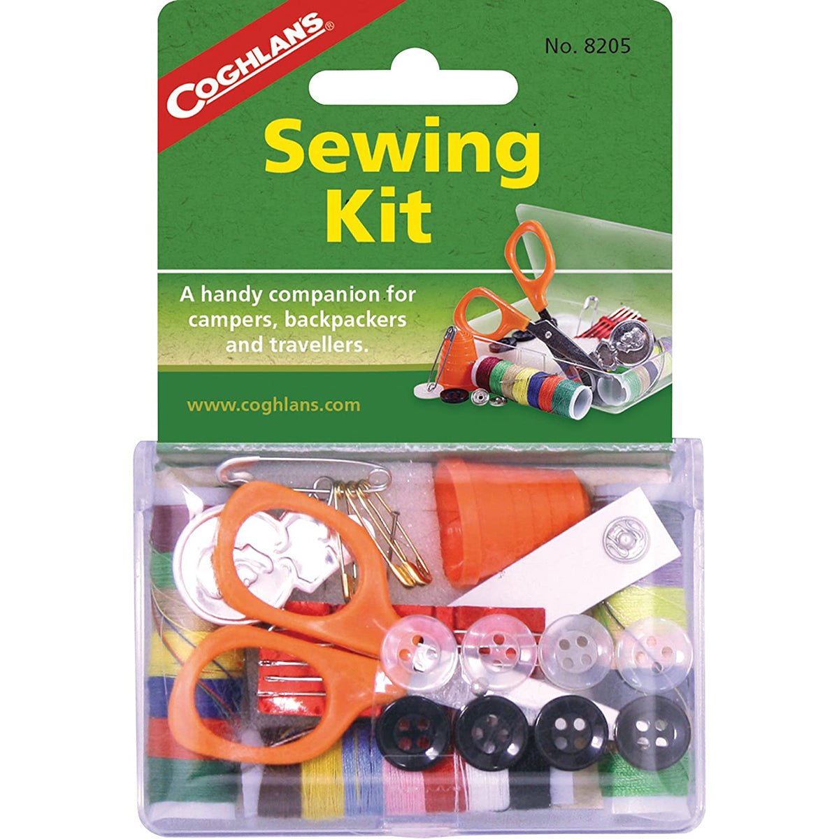 Coghlan's Sewing Kit (28 Pieces), Emergency Repair Set for Campers & Backpackers