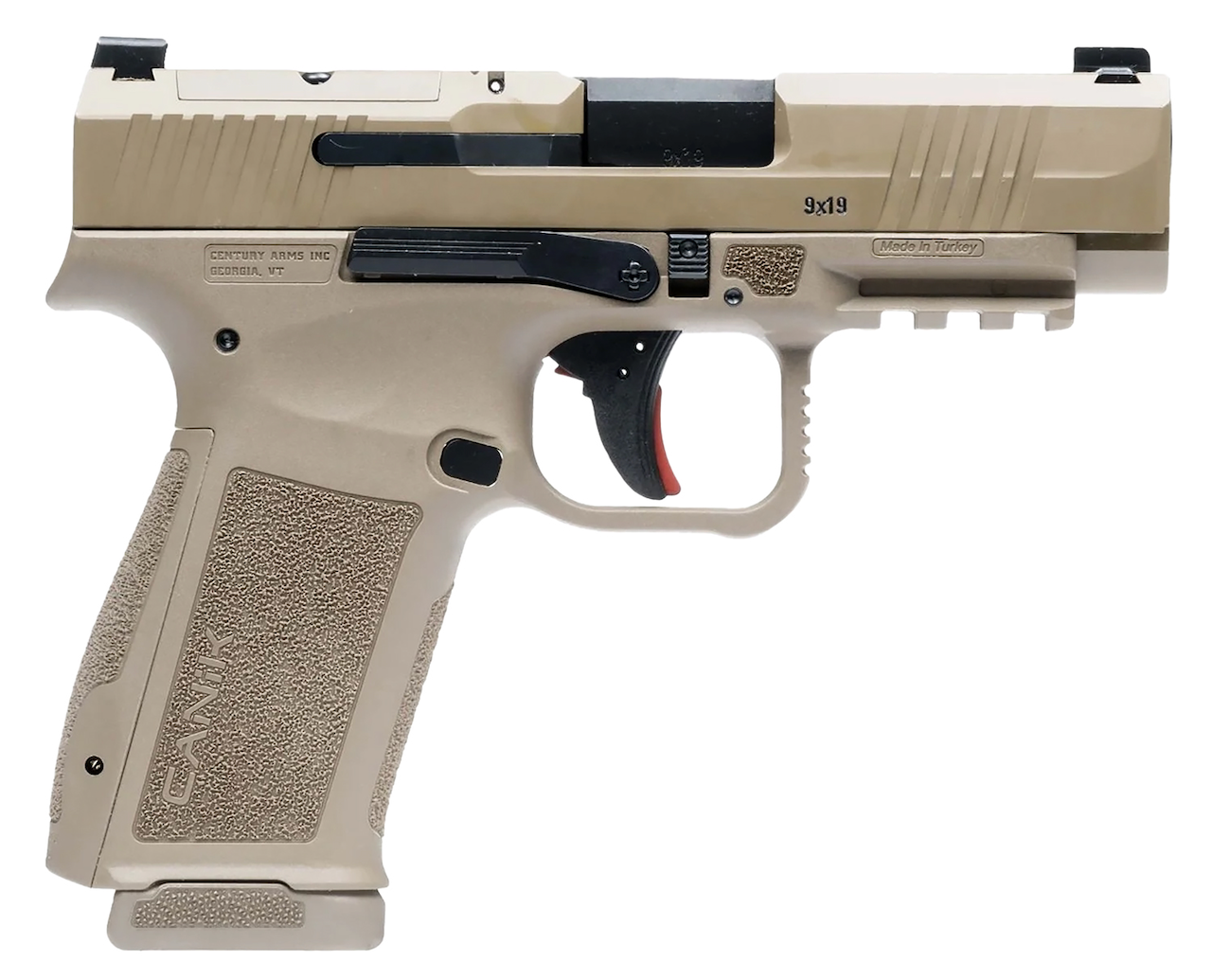 Canik Mete MC9LS 9mm Luger Pistol 3.64" Flat Dark Earth HG7883DN