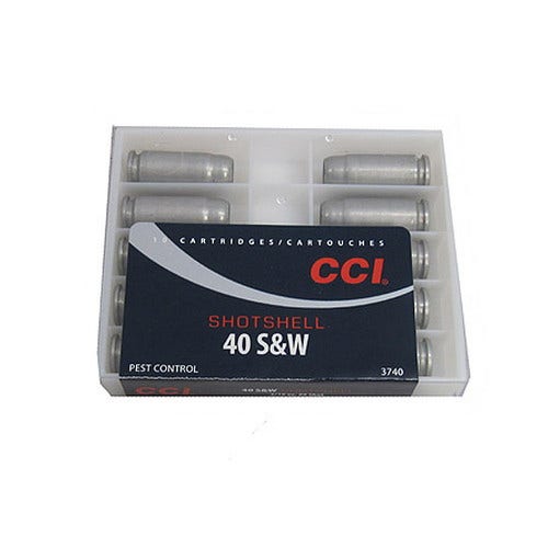 CCI Pest Control Shotshell 40 S&W 88 Gr. 1250 fps #9 10/Box