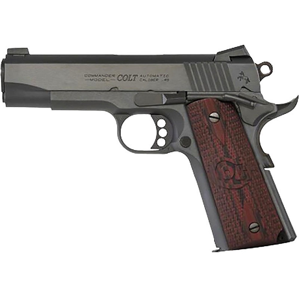 Colt Combat Commander 45 ACP Pistol, 4.25" Blued O4940XE