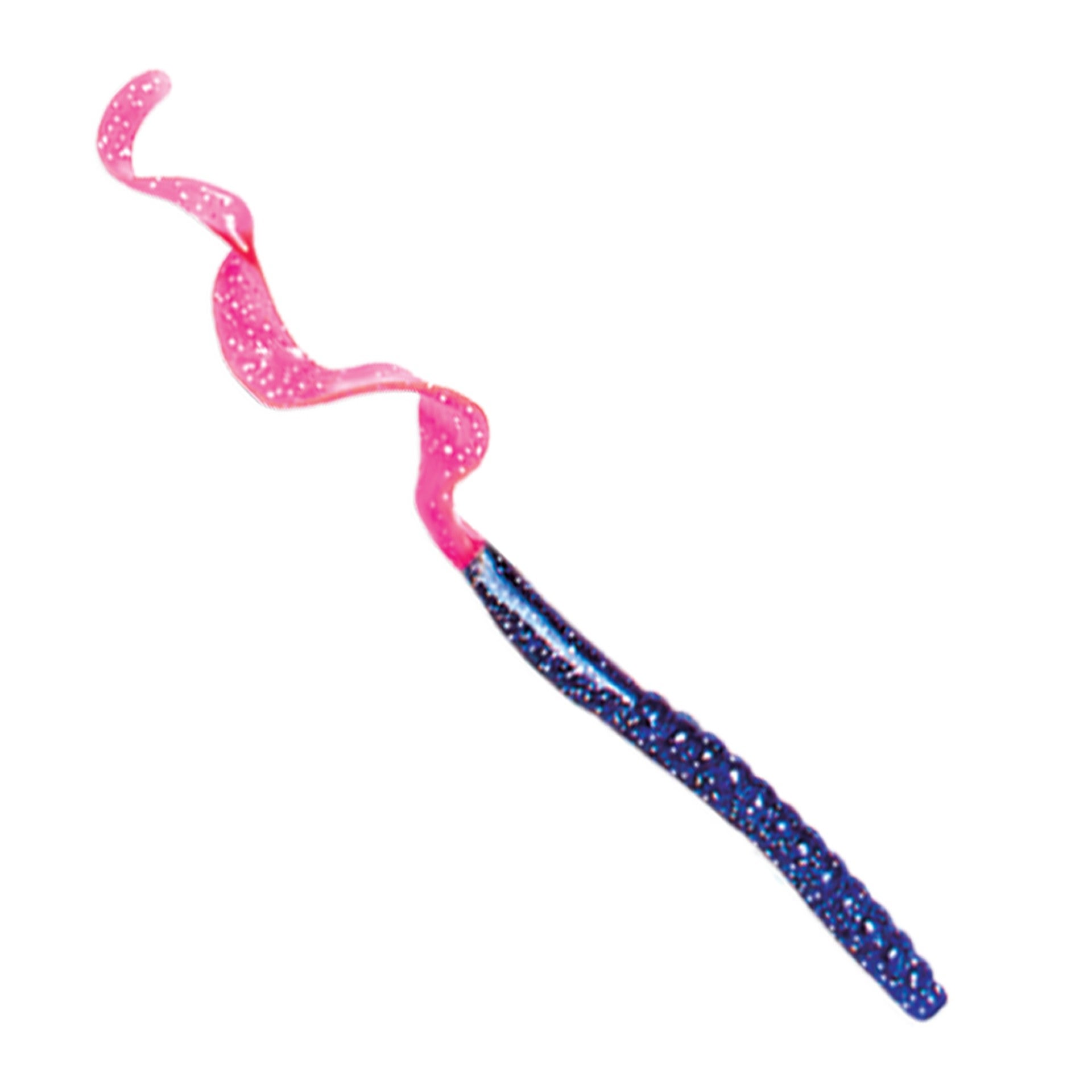 Culprit Original Worm - 7.5" Grape/Fire Tail