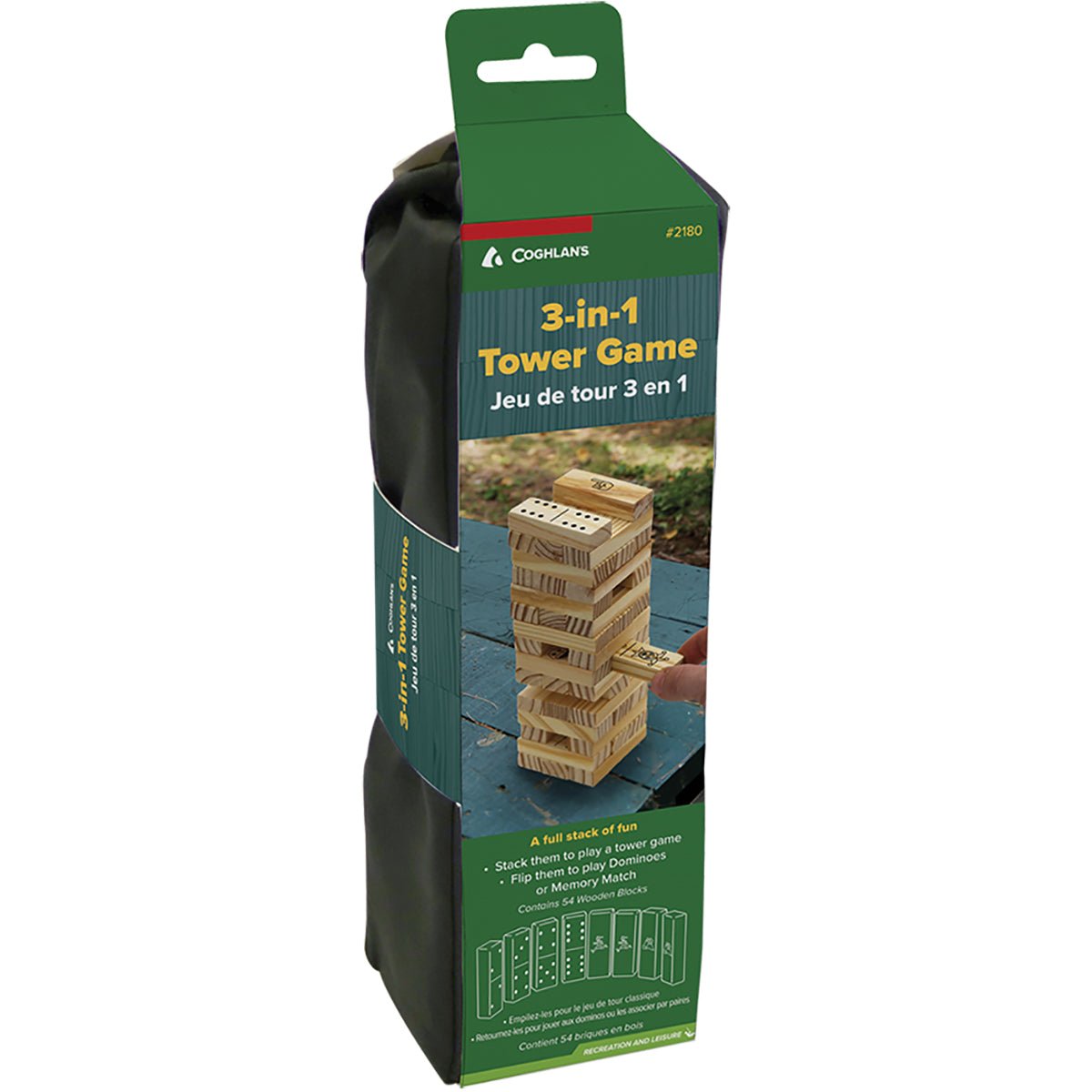 Coghlan's 3-in-1 Tower Game Set