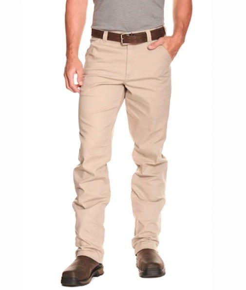 Carhartt Men's Rugged Flex Relaxed Canvas Work Pants - Tan