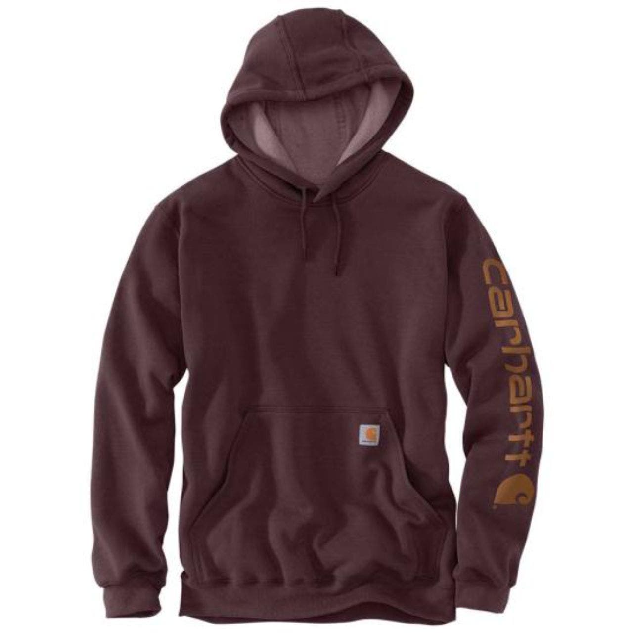 Carhartt Men’s Loose Fit Logo Sleeve Graphic Hoody - Port