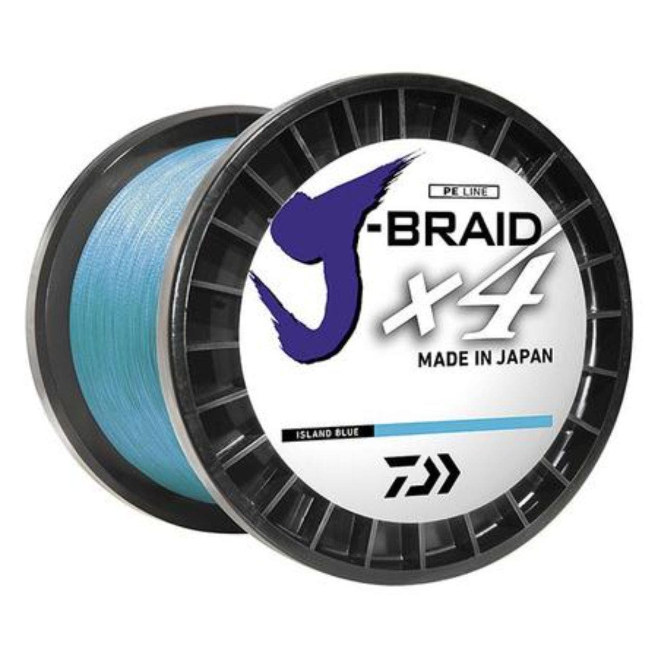 Daiwa J-Braid X4 Braided Line-Island Blue-30 lb.