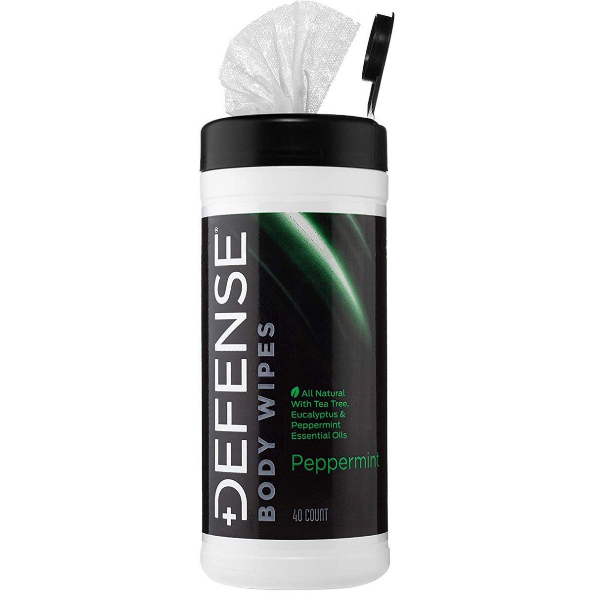 Defense Soap Peppermint Body Wipes - 40 Count
