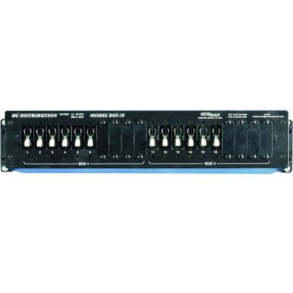 Newmar DST-10UL Distribution Circuit Breaker Panel, Rack Mount for PM12-70