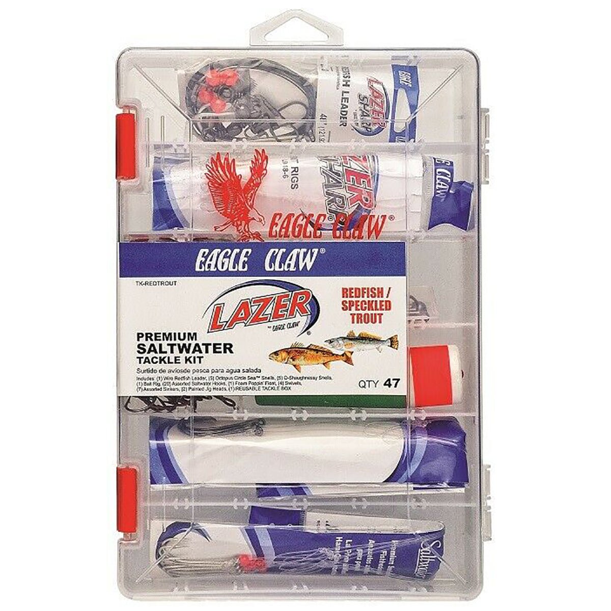 Lazer Sharp Redfish/Speckled Trout Premium Saltwater Tackle Kit