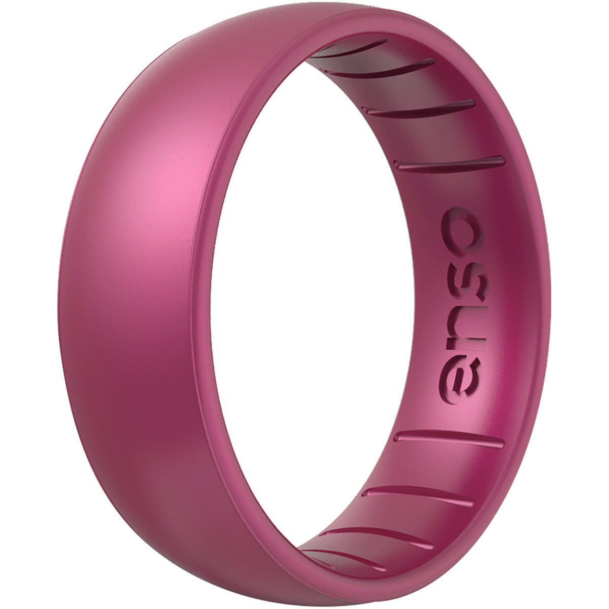 Enso Rings Classic Birthstone Series Silicone Ring - Pink Tourmaline