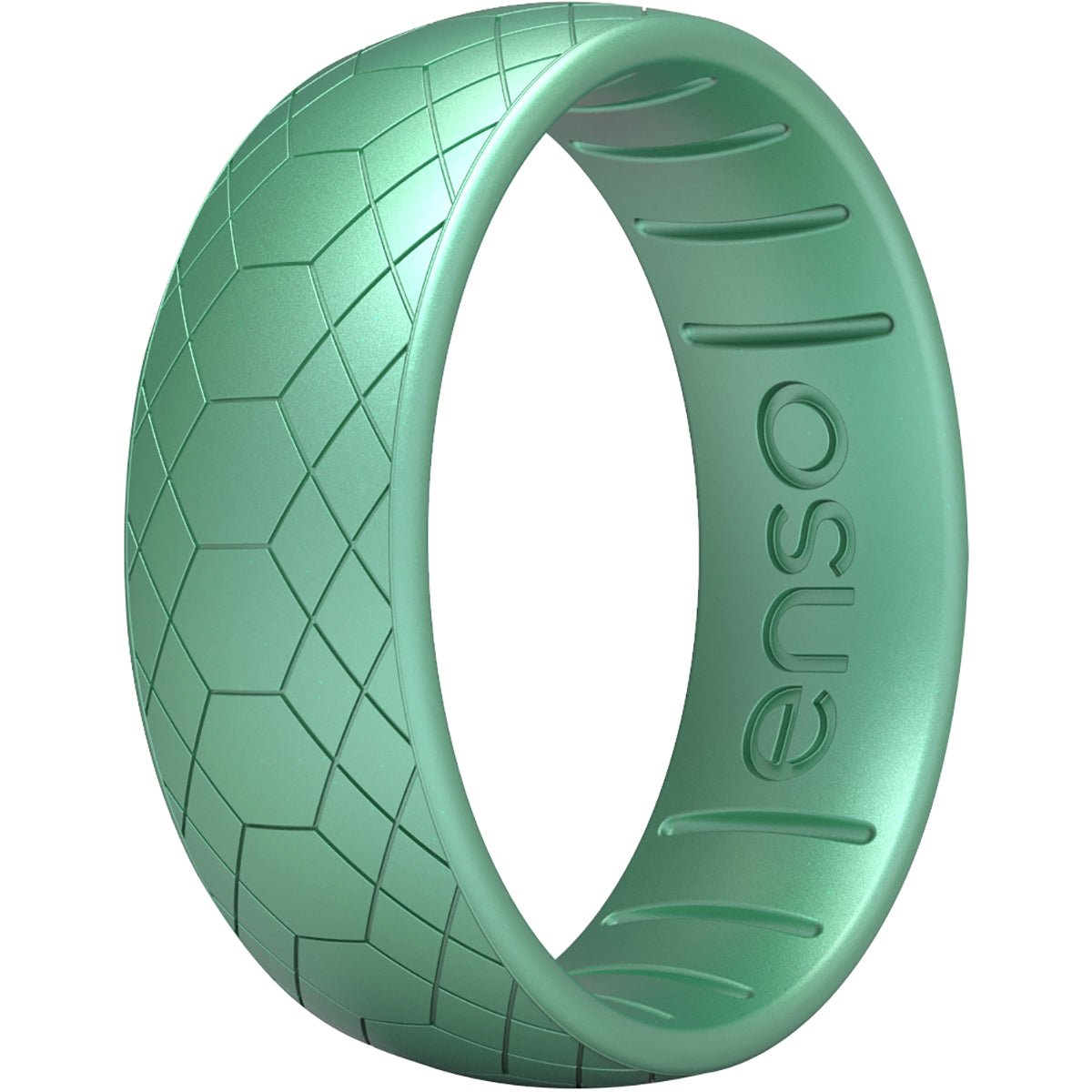 Enso Rings Classic Etched Legends Series Silicone Ring - 11 - Medusa Snake