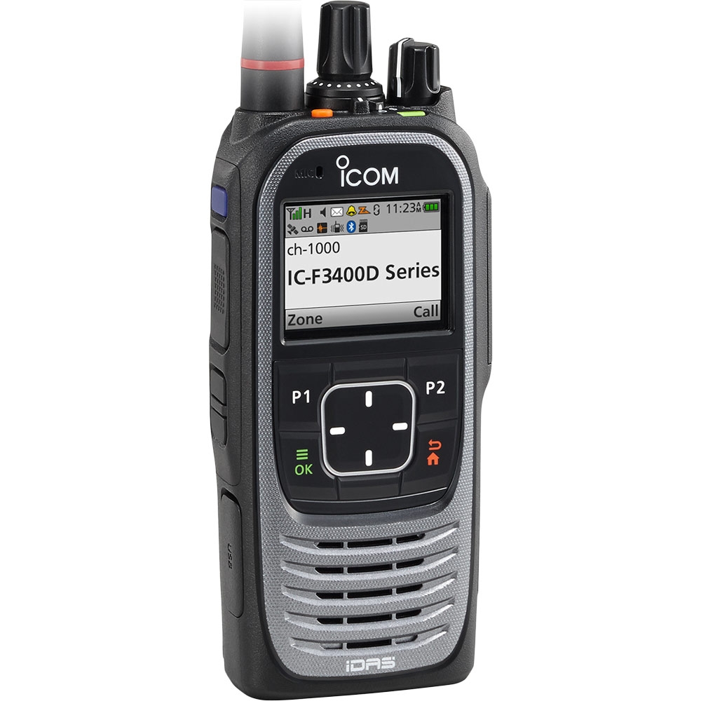 Icom F3400DS 136-174 MHz VHF iDAS Portable Radio