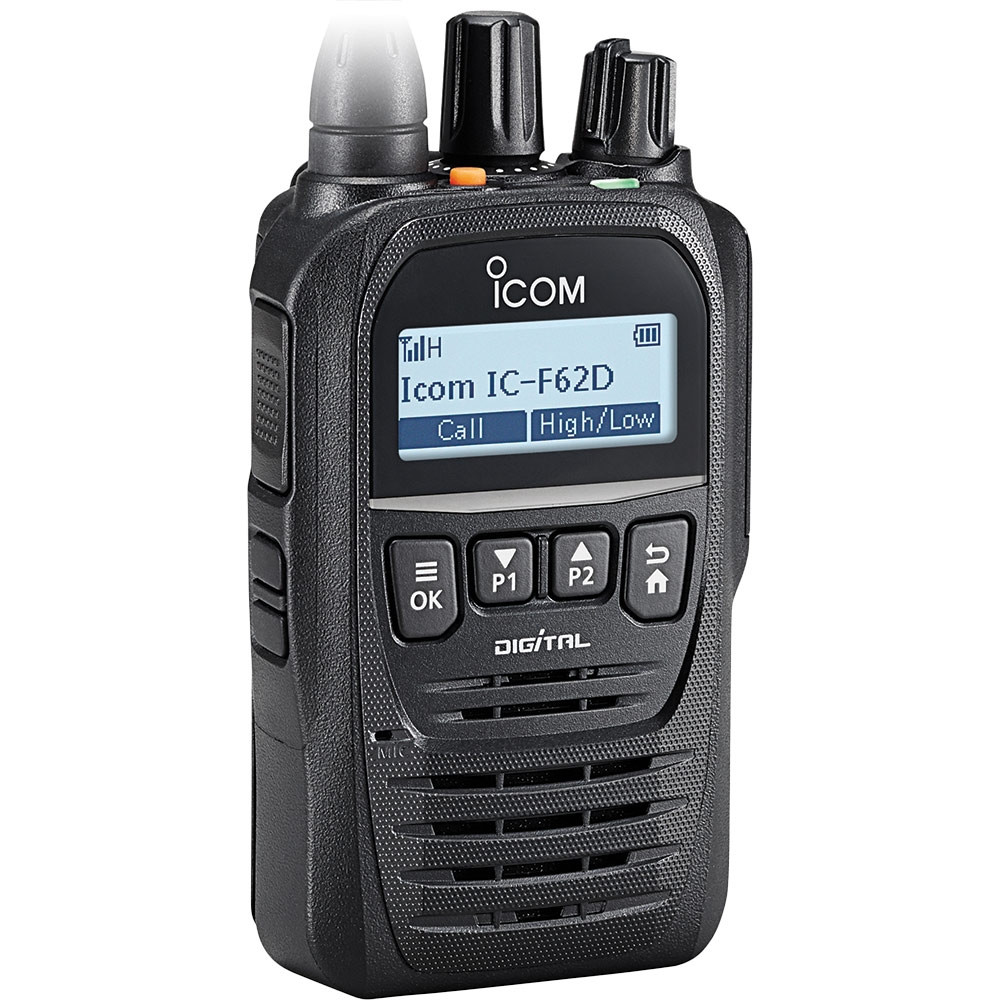 Icom F62D 450-512 MHz Compact IDAS Portable Radio