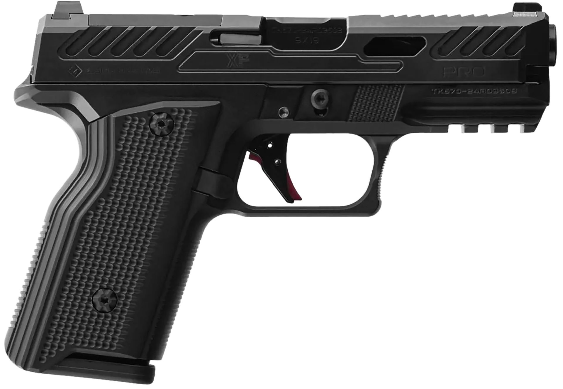 Fusion Firearms XF Pro 9mm Luger pistol 15+1 4" Black XF9BLK