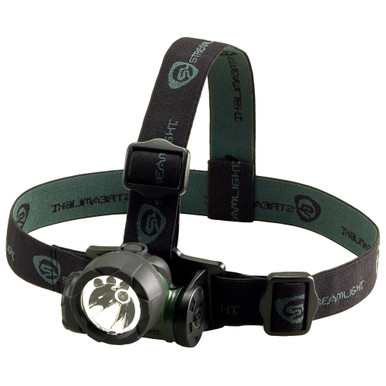 Streamlight Trident Headlight - 1 Green LED & 2 White LEDs (Batteries Included)