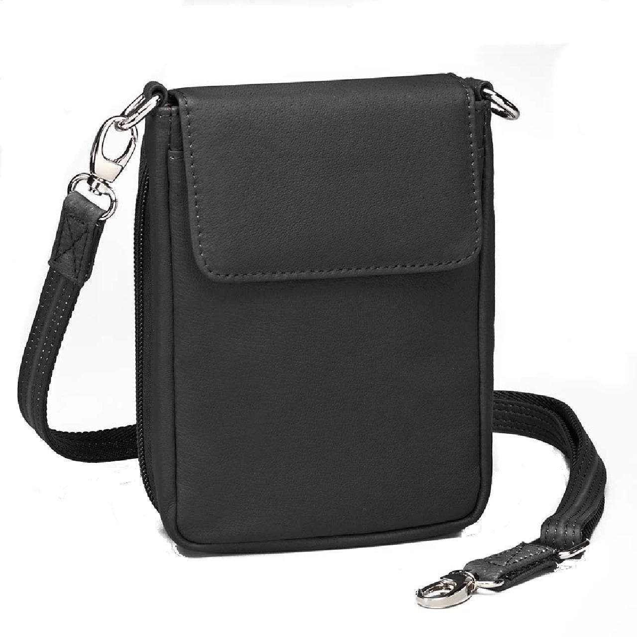 Gun Tote'N Mamas X-Body Phone Bag-Black