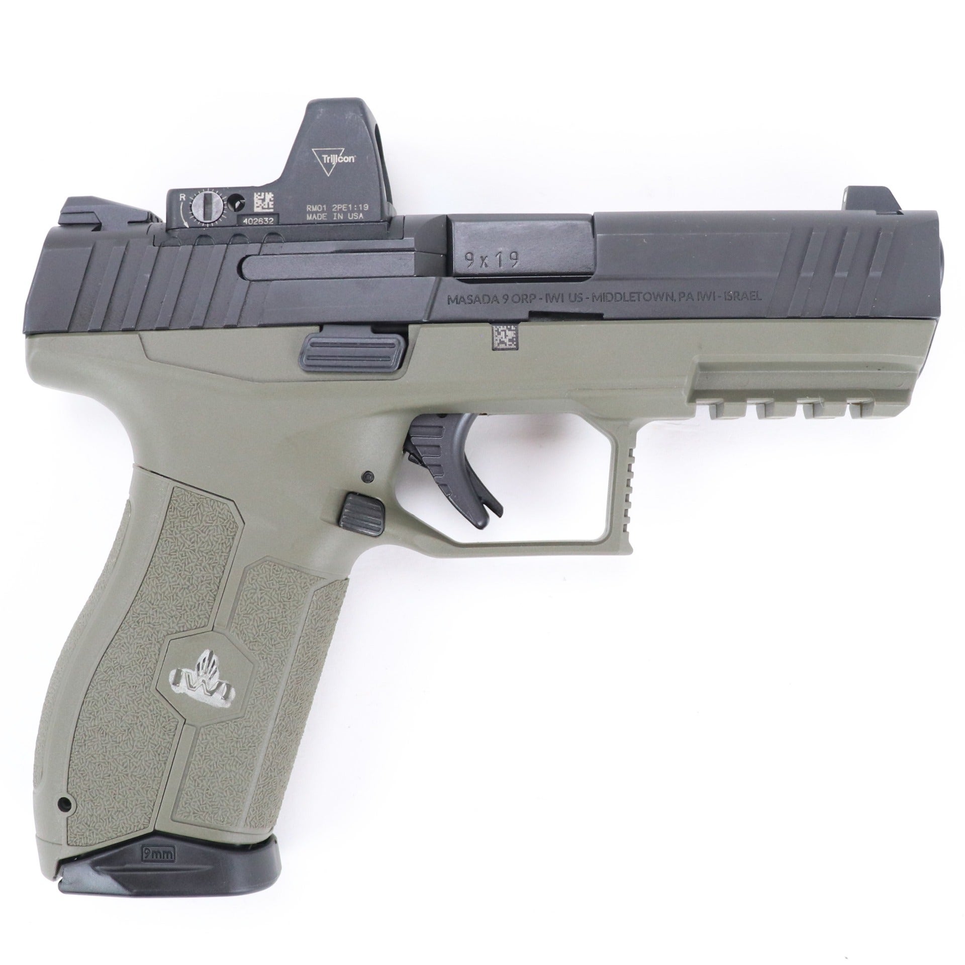 USED - Israel Weapon Industries Masada 9 ORP GTO373407