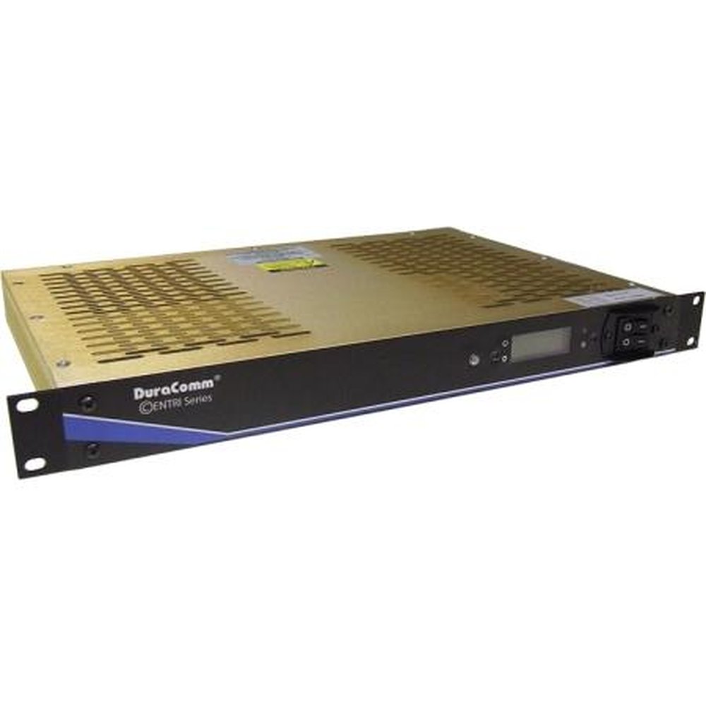 DURACOMM HE1U-2524-BMS-MU 750W AC to DC Rack Power Supply with 120V Smart Charger and Low Voltage Disconnect in a 1U Chassis