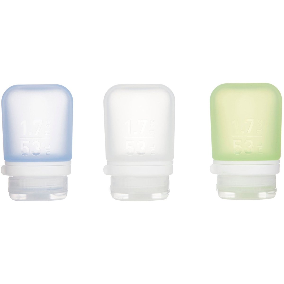 Humangear GoToob+ Soft Silicone Travel Bottle 3-Pack