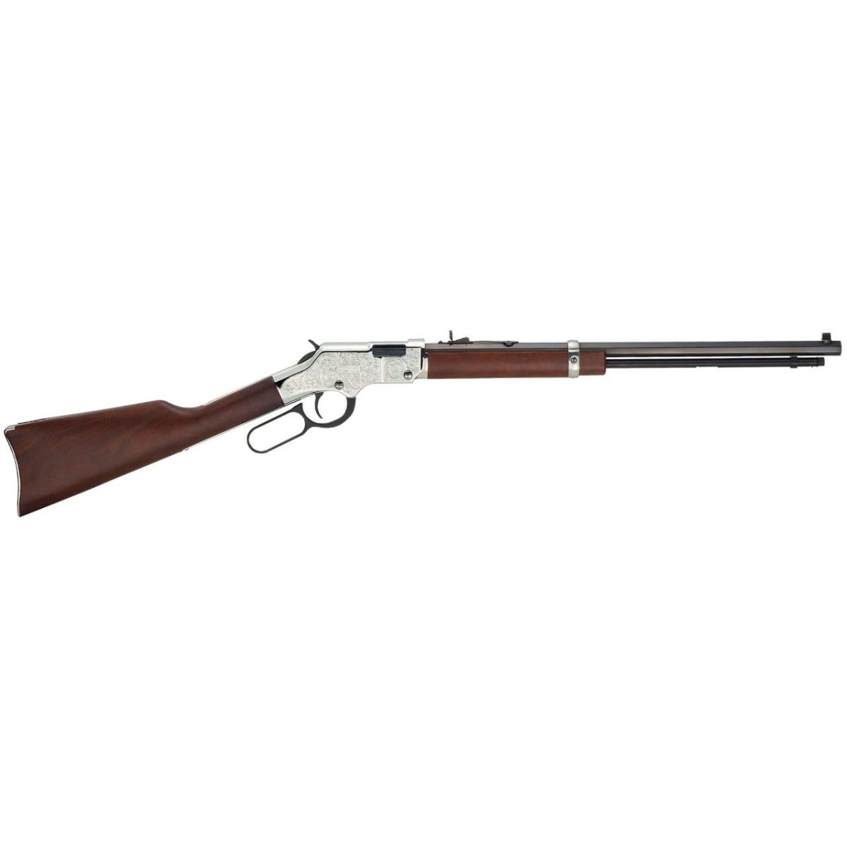 Henry Silver Eagle 22 S/L/Long Rifle 20" 16 LR/21 S Nickel Walnut